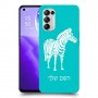 זברה כיסוי מגן קשיח בעיצוב אישי עם השם שלך ל Oppo Reno5 5G יחידה אחת סקרין מובייל