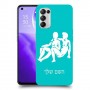 תאומים כיסוי מגן קשיח בעיצוב אישי עם השם שלך ל Oppo Reno5 5G יחידה אחת סקרין מובייל