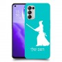 סמוראי כיסוי מגן קשיח בעיצוב אישי עם השם שלך ל Oppo Reno5 5G יחידה אחת סקרין מובייל