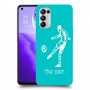 שחקן כדורגל כיסוי מגן קשיח בעיצוב אישי עם השם שלך ל Oppo Reno5 5G יחידה אחת סקרין מובייל