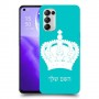 כתר מלכותי כיסוי מגן קשיח בעיצוב אישי עם השם שלך ל Oppo Reno5 5G יחידה אחת סקרין מובייל
