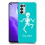 שלד כיסוי מגן קשיח בעיצוב אישי עם השם שלך ל Oppo Reno5 5G יחידה אחת סקרין מובייל