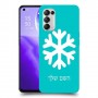 שלג כיסוי מגן קשיח בעיצוב אישי עם השם שלך ל Oppo Reno5 5G יחידה אחת סקרין מובייל