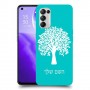 עץ כיסוי מגן קשיח בעיצוב אישי עם השם שלך ל Oppo Reno5 5G יחידה אחת סקרין מובייל