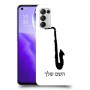סקספון כיסוי מגן קשיח בעיצוב אישי עם השם שלך ל Oppo Reno5 5G יחידה אחת סקרין מובייל