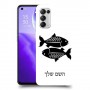דגים כיסוי מגן קשיח בעיצוב אישי עם השם שלך ל Oppo Reno5 5G יחידה אחת סקרין מובייל