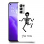 שלד כיסוי מגן קשיח בעיצוב אישי עם השם שלך ל Oppo Reno5 5G יחידה אחת סקרין מובייל