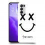 סמיילי כיסוי מגן קשיח בעיצוב אישי עם השם שלך ל Oppo Reno5 5G יחידה אחת סקרין מובייל