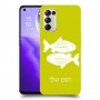 דגים כיסוי מגן קשיח בעיצוב אישי עם השם שלך ל Oppo Reno5 5G יחידה אחת סקרין מובייל