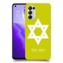 מגן דוד - ישראל כיסוי מגן קשיח בעיצוב אישי עם השם שלך ל Oppo Reno5 5G יחידה אחת סקרין מובייל