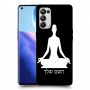 יוגה כיסוי מגן קשיח בעיצוב אישי עם השם שלך ל Oppo Reno5 Pro 5G יחידה אחת סקרין מובייל