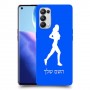ג'וגלין - אישה כיסוי מגן קשיח בעיצוב אישי עם השם שלך ל Oppo Reno5 Pro 5G יחידה אחת סקרין מובייל