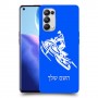 אופנוע שלג כיסוי מגן קשיח בעיצוב אישי עם השם שלך ל Oppo Reno5 Pro 5G יחידה אחת סקרין מובייל