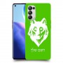 זאב כיסוי מגן קשיח בעיצוב אישי עם השם שלך ל Oppo Reno5 Pro 5G יחידה אחת סקרין מובייל
