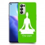 יוגה כיסוי מגן קשיח בעיצוב אישי עם השם שלך ל Oppo Reno5 Pro 5G יחידה אחת סקרין מובייל