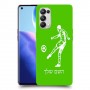 שחקן כדורגל כיסוי מגן קשיח בעיצוב אישי עם השם שלך ל Oppo Reno5 Pro 5G יחידה אחת סקרין מובייל