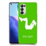 אימון ספורט - אישה כיסוי מגן קשיח בעיצוב אישי עם השם שלך ל Oppo Reno5 Pro 5G יחידה אחת סקרין מובייל