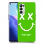 סמיילי כיסוי מגן קשיח בעיצוב אישי עם השם שלך ל Oppo Reno5 Pro 5G יחידה אחת סקרין מובייל