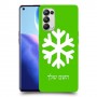 שלג כיסוי מגן קשיח בעיצוב אישי עם השם שלך ל Oppo Reno5 Pro 5G יחידה אחת סקרין מובייל