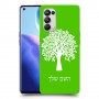 עץ כיסוי מגן קשיח בעיצוב אישי עם השם שלך ל Oppo Reno5 Pro 5G יחידה אחת סקרין מובייל