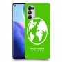 עולם כיסוי מגן קשיח בעיצוב אישי עם השם שלך ל Oppo Reno5 Pro 5G יחידה אחת סקרין מובייל