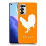 תרנגול כיסוי מגן קשיח בעיצוב אישי עם השם שלך ל Oppo Reno5 Pro 5G יחידה אחת סקרין מובייל