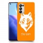 זאב כיסוי מגן קשיח בעיצוב אישי עם השם שלך ל Oppo Reno5 Pro 5G יחידה אחת סקרין מובייל