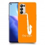 סקספון כיסוי מגן קשיח בעיצוב אישי עם השם שלך ל Oppo Reno5 Pro 5G יחידה אחת סקרין מובייל