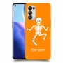 שלד כיסוי מגן קשיח בעיצוב אישי עם השם שלך ל Oppo Reno5 Pro 5G יחידה אחת סקרין מובייל
