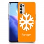 שלג כיסוי מגן קשיח בעיצוב אישי עם השם שלך ל Oppo Reno5 Pro 5G יחידה אחת סקרין מובייל