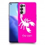עקרב כיסוי מגן קשיח בעיצוב אישי עם השם שלך ל Oppo Reno5 Pro 5G יחידה אחת סקרין מובייל