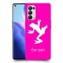 צפרדע טרופית כיסוי מגן קשיח בעיצוב אישי עם השם שלך ל Oppo Reno5 Pro 5G יחידה אחת סקרין מובייל
