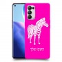 זברה כיסוי מגן קשיח בעיצוב אישי עם השם שלך ל Oppo Reno5 Pro 5G יחידה אחת סקרין מובייל