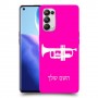 חצוצרה כיסוי מגן קשיח בעיצוב אישי עם השם שלך ל Oppo Reno5 Pro 5G יחידה אחת סקרין מובייל