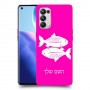 דגים כיסוי מגן קשיח בעיצוב אישי עם השם שלך ל Oppo Reno5 Pro 5G יחידה אחת סקרין מובייל