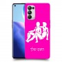 תאומים כיסוי מגן קשיח בעיצוב אישי עם השם שלך ל Oppo Reno5 Pro 5G יחידה אחת סקרין מובייל