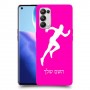 רץ כיסוי מגן קשיח בעיצוב אישי עם השם שלך ל Oppo Reno5 Pro 5G יחידה אחת סקרין מובייל