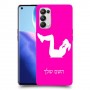 אימון ספורט - אישה כיסוי מגן קשיח בעיצוב אישי עם השם שלך ל Oppo Reno5 Pro 5G יחידה אחת סקרין מובייל