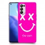 סמיילי כיסוי מגן קשיח בעיצוב אישי עם השם שלך ל Oppo Reno5 Pro 5G יחידה אחת סקרין מובייל