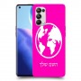 עולם כיסוי מגן קשיח בעיצוב אישי עם השם שלך ל Oppo Reno5 Pro 5G יחידה אחת סקרין מובייל