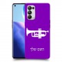 חצוצרה כיסוי מגן קשיח בעיצוב אישי עם השם שלך ל Oppo Reno5 Pro 5G יחידה אחת סקרין מובייל