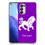 אריה כיסוי מגן קשיח בעיצוב אישי עם השם שלך ל Oppo Reno5 Pro 5G יחידה אחת סקרין מובייל