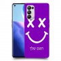 סמיילי כיסוי מגן קשיח בעיצוב אישי עם השם שלך ל Oppo Reno5 Pro 5G יחידה אחת סקרין מובייל