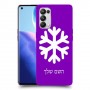 שלג כיסוי מגן קשיח בעיצוב אישי עם השם שלך ל Oppo Reno5 Pro 5G יחידה אחת סקרין מובייל