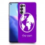 עולם כיסוי מגן קשיח בעיצוב אישי עם השם שלך ל Oppo Reno5 Pro 5G יחידה אחת סקרין מובייל