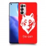 זאב כיסוי מגן קשיח בעיצוב אישי עם השם שלך ל Oppo Reno5 Pro 5G יחידה אחת סקרין מובייל