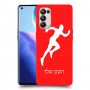 רץ כיסוי מגן קשיח בעיצוב אישי עם השם שלך ל Oppo Reno5 Pro 5G יחידה אחת סקרין מובייל
