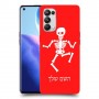 שלד כיסוי מגן קשיח בעיצוב אישי עם השם שלך ל Oppo Reno5 Pro 5G יחידה אחת סקרין מובייל