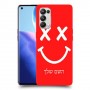 סמיילי כיסוי מגן קשיח בעיצוב אישי עם השם שלך ל Oppo Reno5 Pro 5G יחידה אחת סקרין מובייל