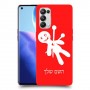 וודו כיסוי מגן קשיח בעיצוב אישי עם השם שלך ל Oppo Reno5 Pro 5G יחידה אחת סקרין מובייל